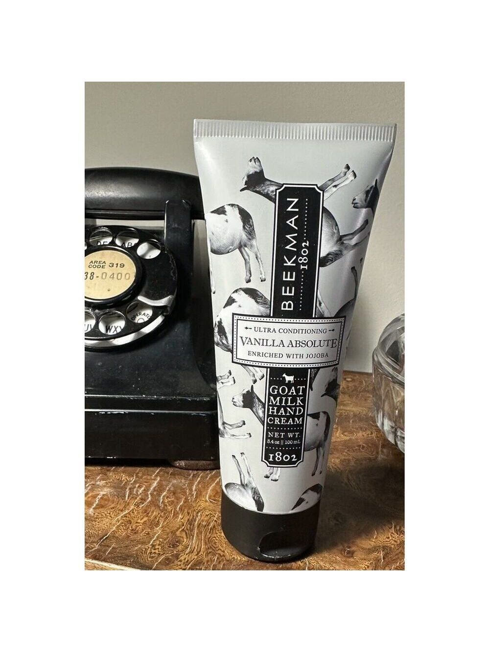 BEEKMAN 1802 Vanilla Absolute HAND CREAM 3.4 oz NEW Goat Milk